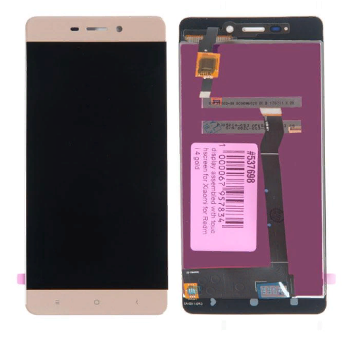 Дисплей Xiaomi Redmi 4 в сборе с тачскрином Золото
