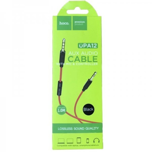 Кабель AUX Hoco UPA-12 Черный