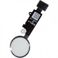 Шлейф для iPhone 7 и iPhone 7 Plus с кнопкой HOME в сборе (Белый)