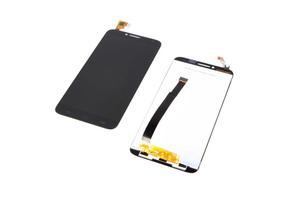 Дисплей Alcatel OT-6037Y/6037K (Idol 2) в сборе с тачскрином Черный