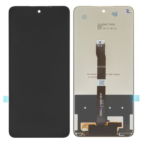 Дисплей для Huawei Honor 10X Lite/Huawei P Smart 2021 в сборе Черный
