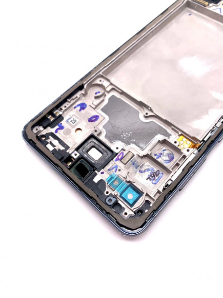 Дисплей для Samsung A72 (A725) в сборе + рамка 100 Or  черный М под заказ