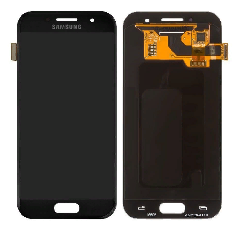 Дисплей для Samsung Galaxy A3 2017 (A320F) в сборе с тачскрином Черный - Оригинал