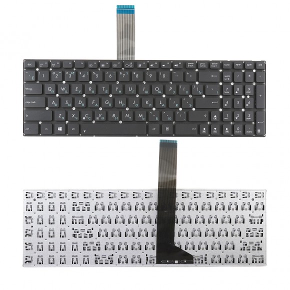 Клавиатура для ноутбука Asus X501 (без рамки) Черная