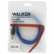 Кабель Walker WCA-082 3,5мм AUX рифленый (в пакете)