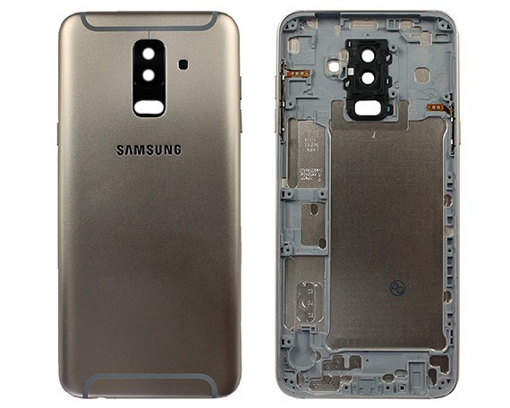 Задняя крышка (корпус) Samsung A605F (A6+ 2018) Черный