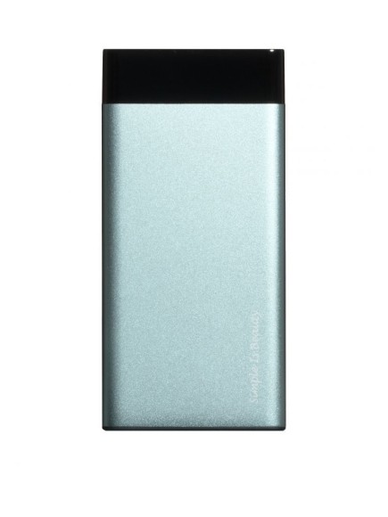 ЗУ Power Bank XO PB-010, 6000 mAh, 2A вх/вых, USBx1, металл, зеленое