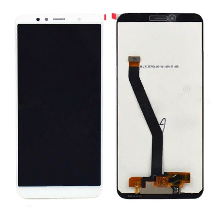 Дисплей для Huawei Y5 2018/Y5 Prime 2018/Y5 Lite 2018/Honor 7A в сборе с тачскрином Белый - Премиум