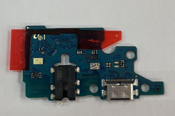Шлейф для Samsung A715F (A71) плата системный разъем/разъем гарнитуры/микрофон