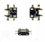 Системный разъем MicroUSB HTC One V/Desire V/Desire X