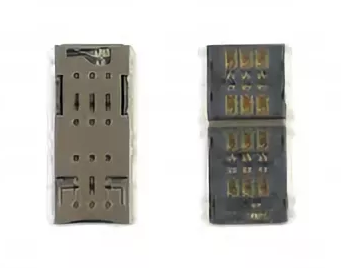 Коннектор SIM Sony F3112/G3112/G3212 (XA Dual/XA1 Dual/XA1 Ultra Dual)