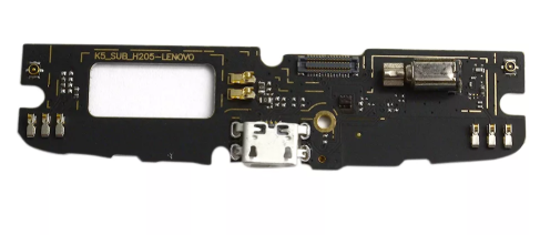 Шлейф Lenovo A7010 плата системный разъем/микрофон/вибро