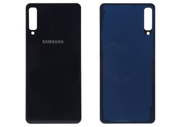 Задняя крышка Samsung A750F (A7 2018) Черный