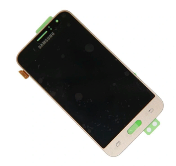 Дисплей для Samsung Galaxy J1 2016 (J120F) в сборе с тачскрином Золото - (AMOLED, с регулировкой подсветки)