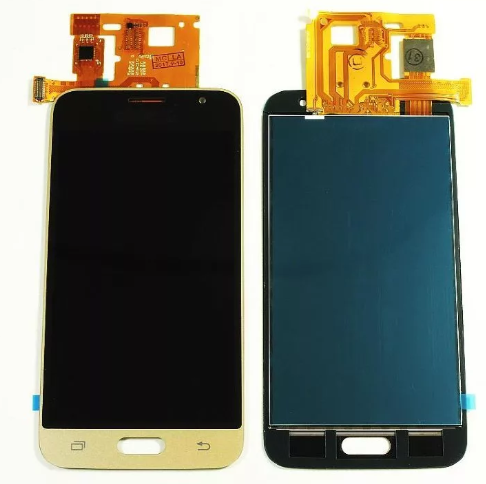 Дисплей для Samsung Galaxy J1 2016 (J120F) в сборе с тачскрином Золото - (TFT)
