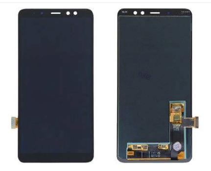 Дисплей для Samsung Galaxy A8+ (A730F) в сборе с тачскрином Черный - TFT