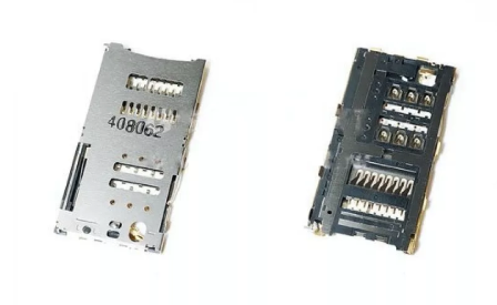 Коннектор SIM+MMC Alcatel OT-6014X/OT-6016X/OT-6045Y