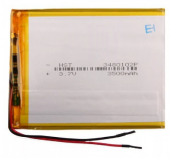 Универсальный аккумулятор 3480102p 3,7v Li-Pol 3500 mAh (3.4*80*102 mm)