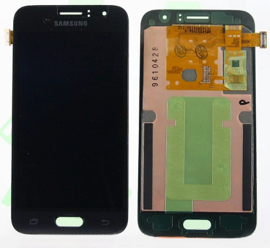 Дисплей для Samsung Galaxy J1 2016 (J120F) в сборе с тачскрином Черный - Оригинал