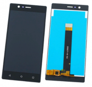 Дисплей Nokia 3 в сборе с тачскрином Черный