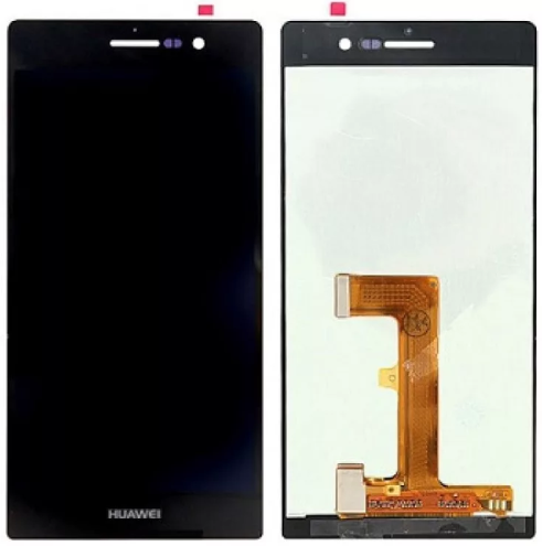 Дисплей Huawei Ascend P7 в сборе с тачскрином Черный