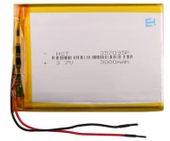 Универсальный аккумулятор 357095p 3,7v Li-Pol 3000 mAh (3.5*70*95 mm)