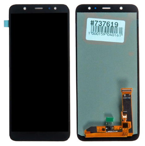 Дисплей для Samsung Galaxy A6+ (A605F) в сборе с тачскрином Черный - Оригинал