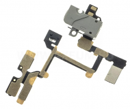 Шлейф для Apple iPhone 4 на разъем гарнитуры Черный