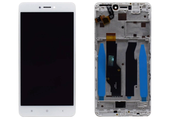 Дисплей для Xiaomi Redmi Note 4X в сборе с тачскрином + рамка Белый
