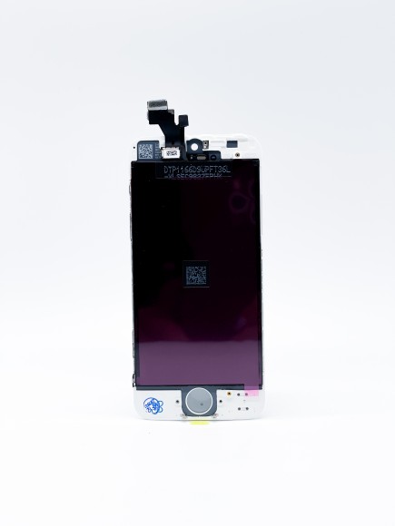 Дисплей для iPhone 5 в сборе с тачскрином (Белый) - ААА