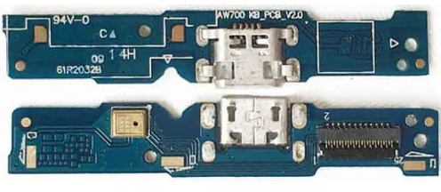 Шлейф Asus ZC451TG (ZenFone Go) плата на системный разъем/микрофон